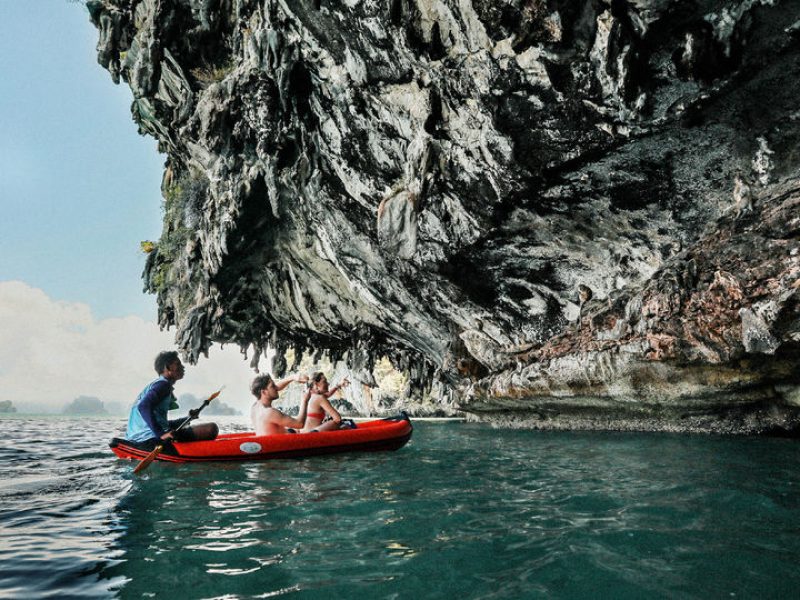 sea cave canoe phuket